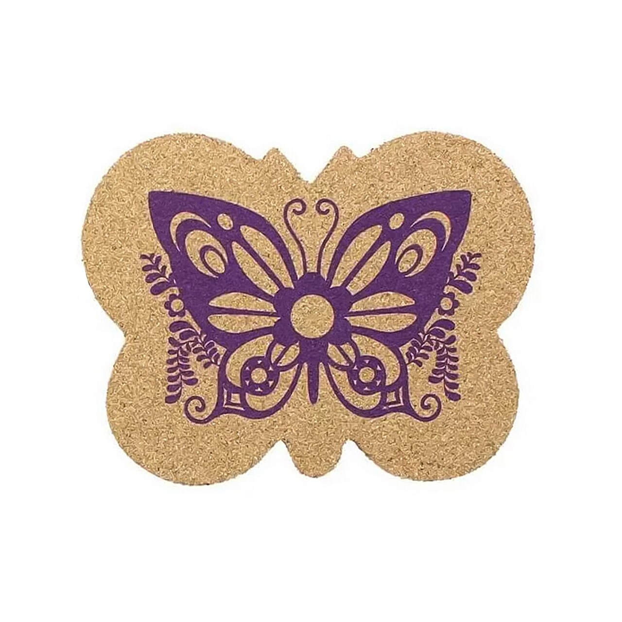 Kitsch on the Rocks Retro Cork Coaster Set - Super Fly - Set of 4